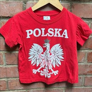 Red Polska Kids T-Shirt